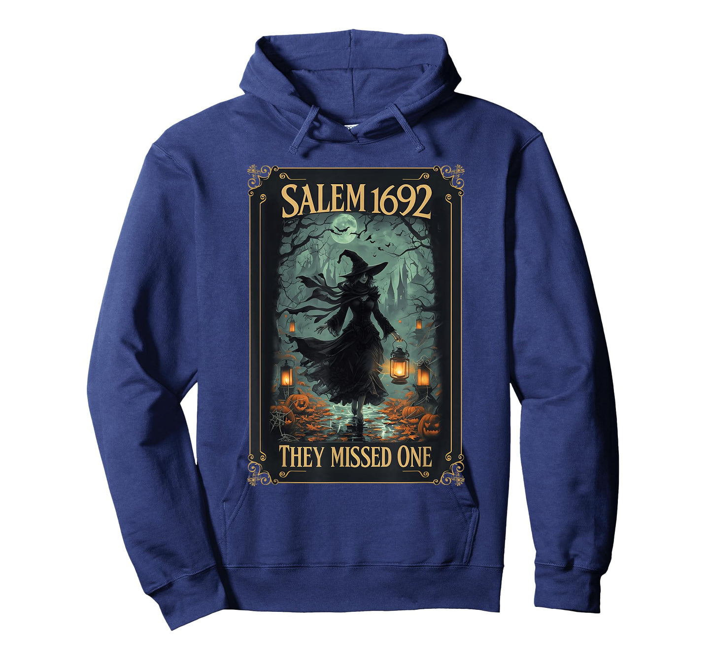 Salem 1692 They Missed One Halloween Witch Tarot Card Women T-Shirt
