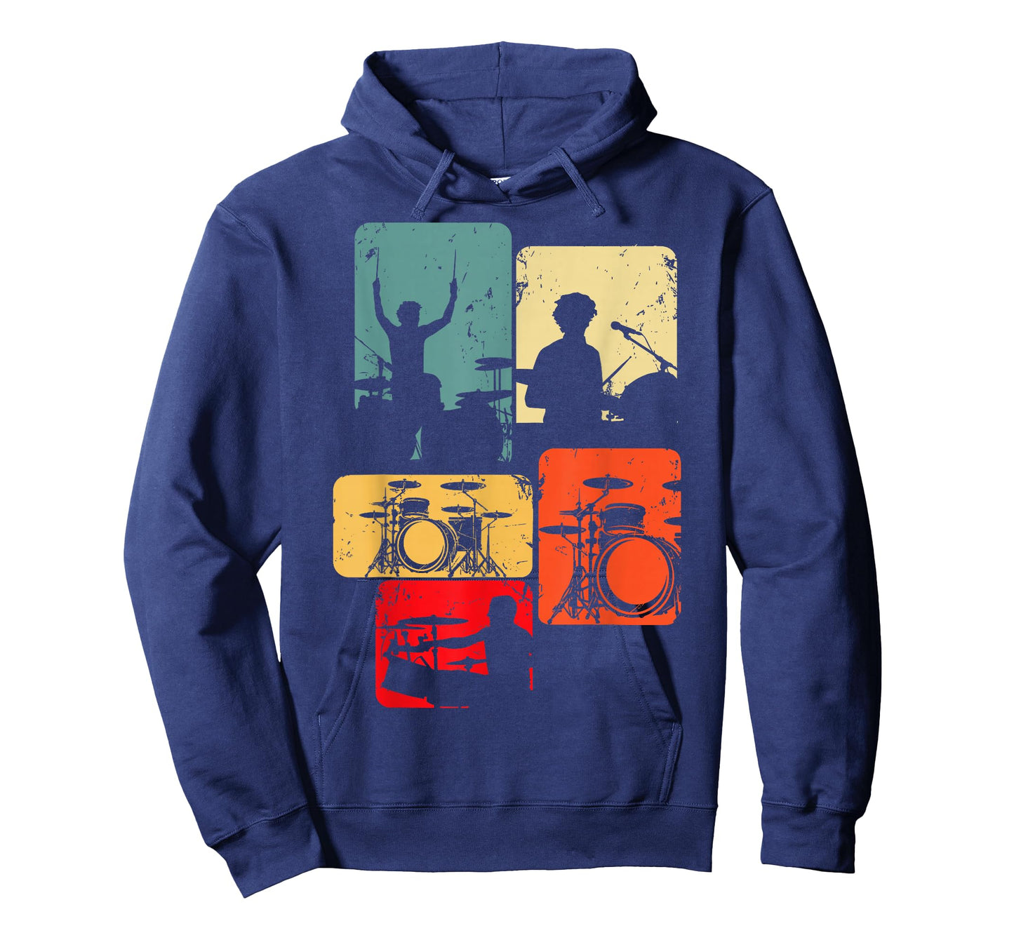 Drummer Drum Sticks Kids Boys Men T-Shirt