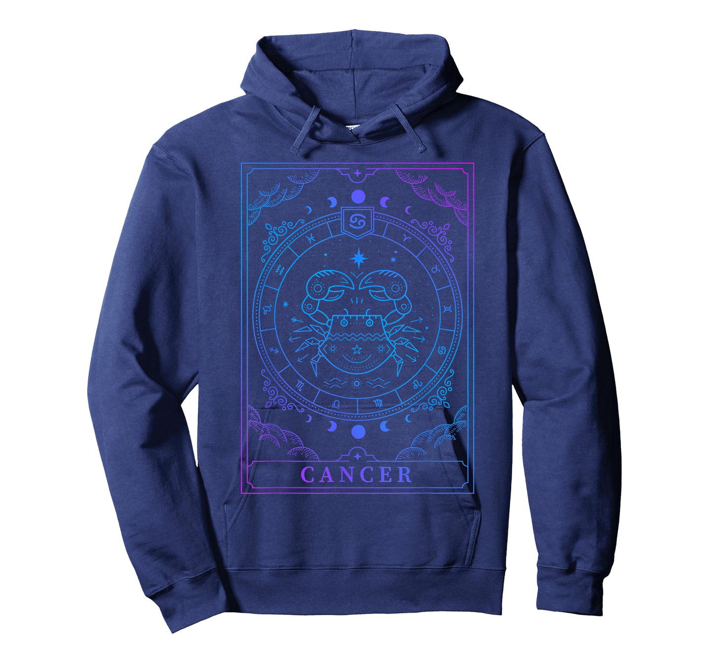 Cancer Tarot Card Zodiac Sign Horoscope Lover Men Women T-Shirt
