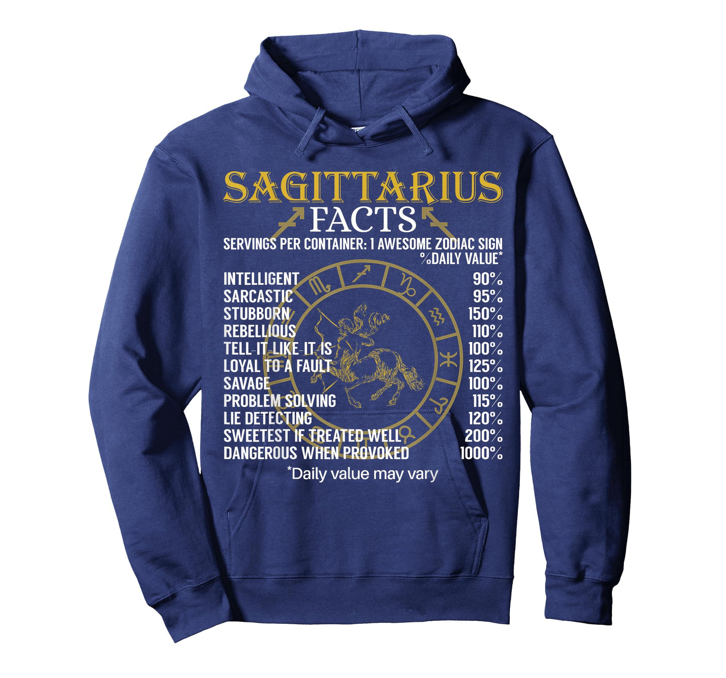 Sagittarius Facts Zodiac Sign T-Shirt T-Shirt