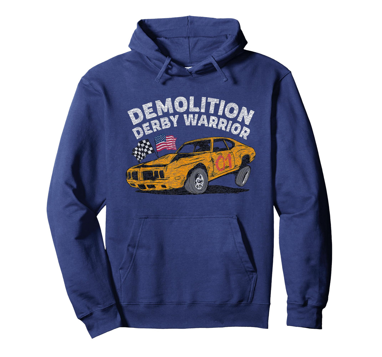 Demolition Derby Car Driver Vintage Graphic T-Shirt