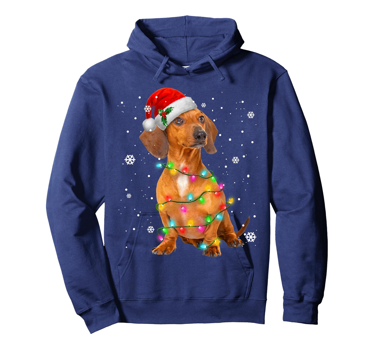 Dachshund Dogs Tree Christmas Sweater Xmas Gifts for Pet Dog T-Shirt