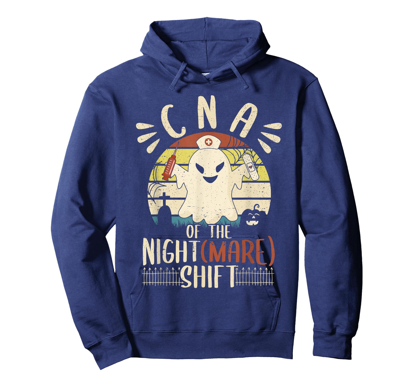 CNA Nurse of the Nightshift Nightmare CNA Women Halloween T-Shirt