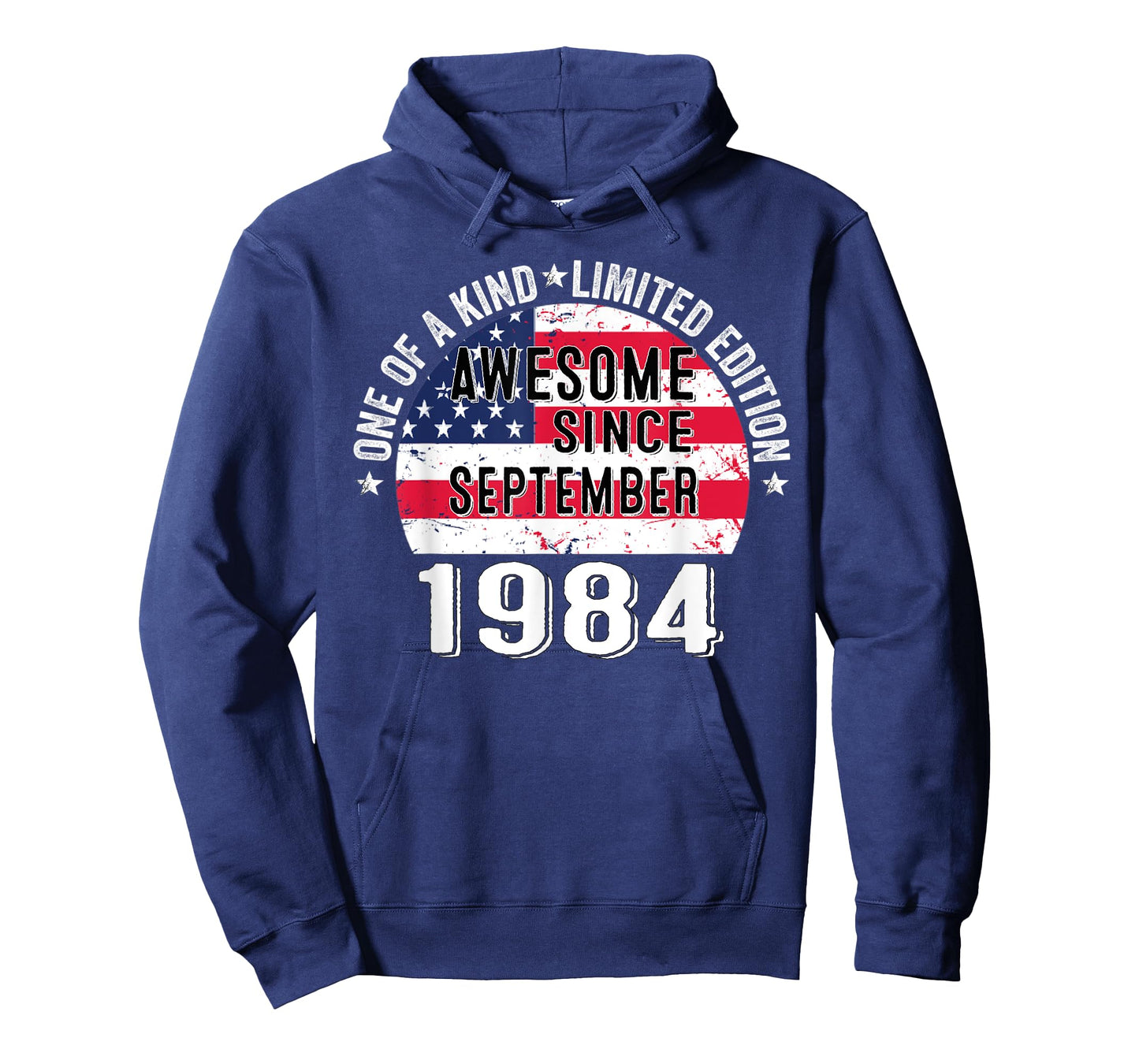 Awesome Since September 1984 Vintage 38 Years Old USA Flag Women Kids Men T-Shirt