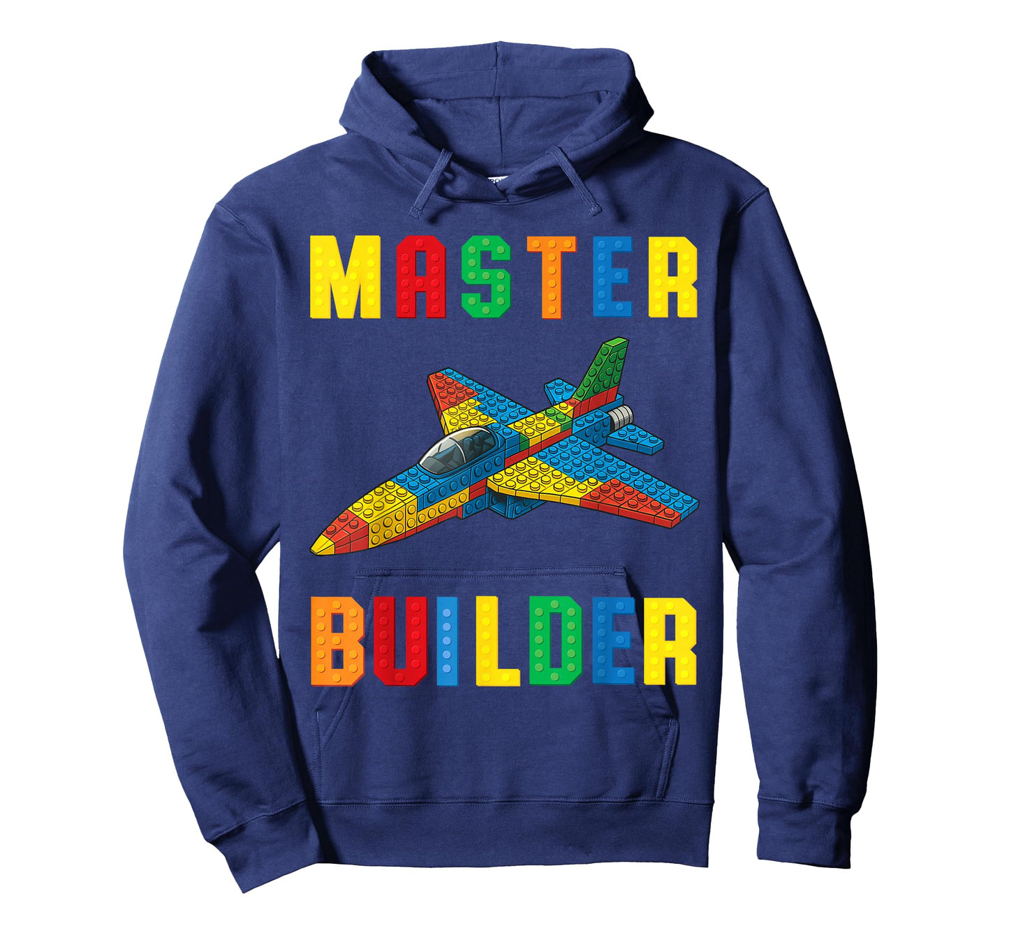 Funny Family Master Builder Building Bricks Blocks Kids Boys T-Shirt