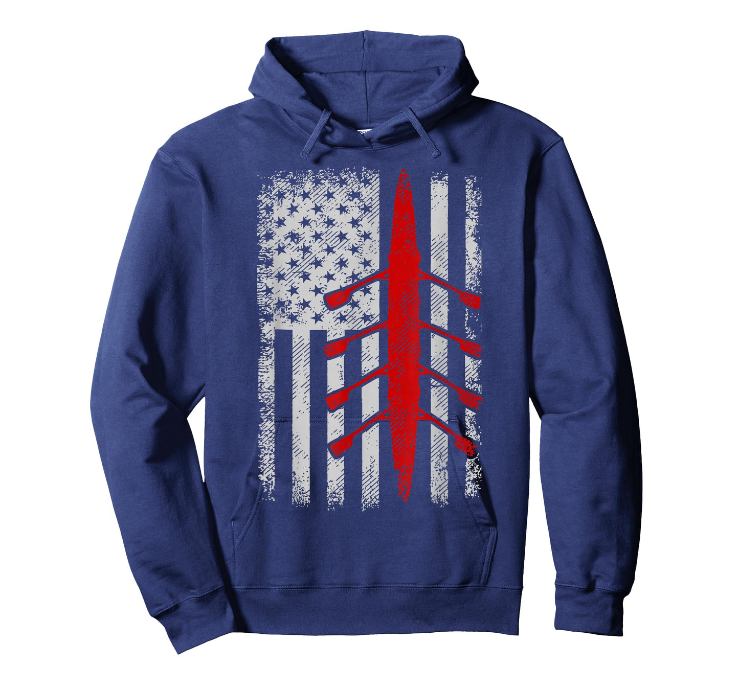 American Flag Rowing T-Shirt