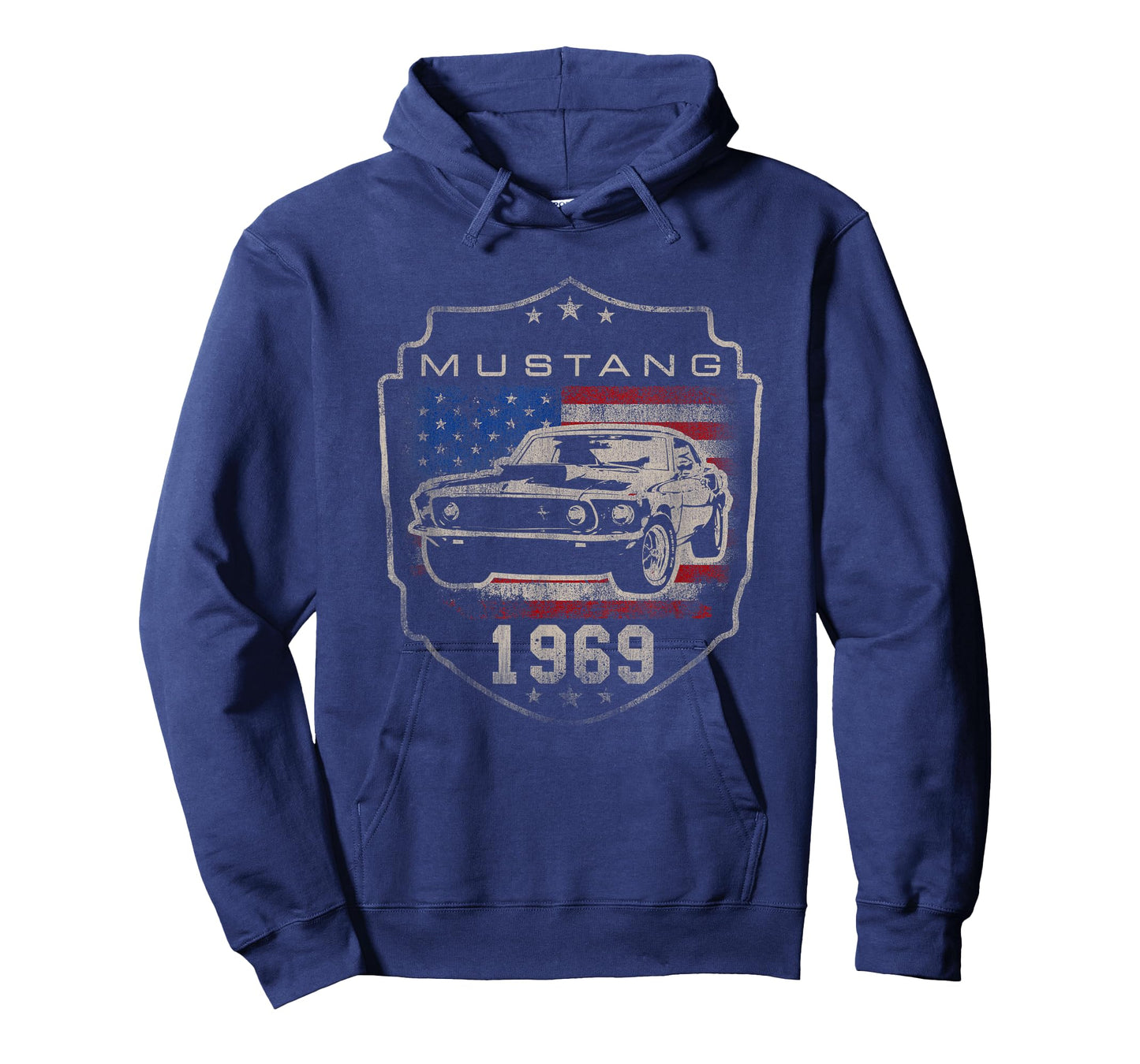 Ford Mustang 1969 Flag T-Shirt