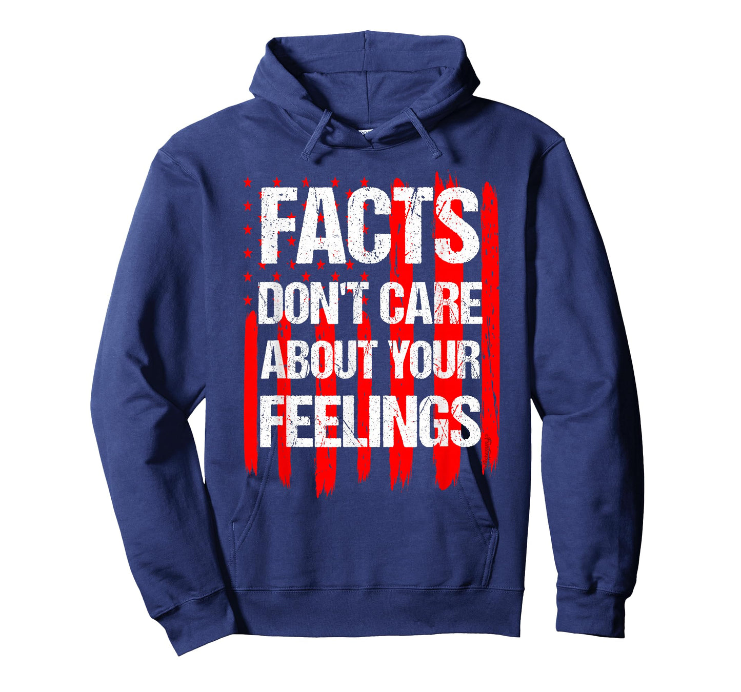 Facts Don't Care About Your Feelings Vintage American Flag T-Shirt