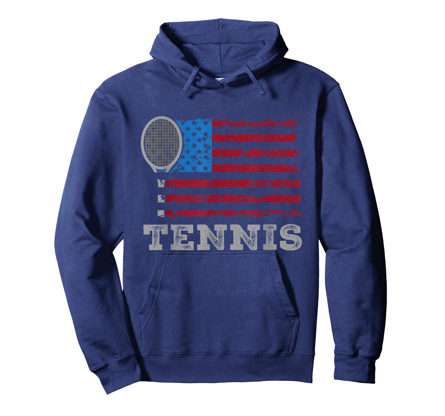 USA Flag Tennis Mens Womens US Tennis Lover Team Sport T-Shirt