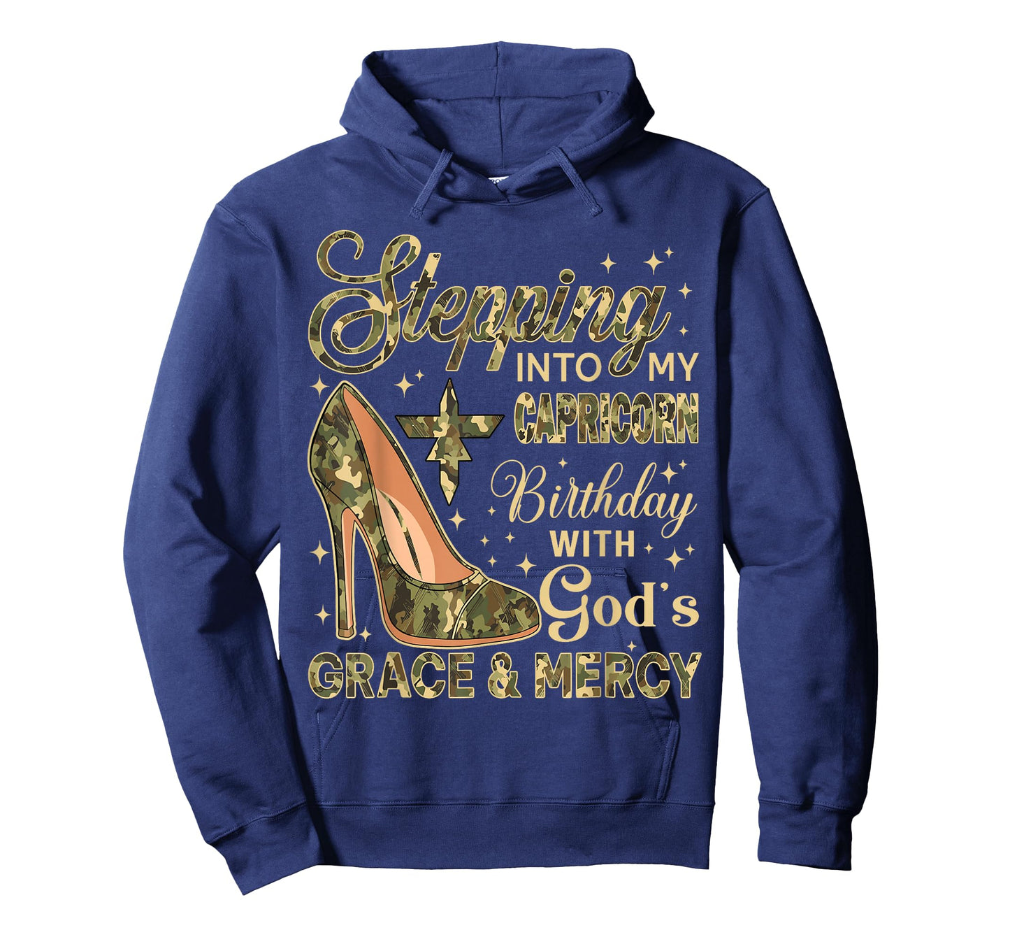 Stepping Into My Capricorn Birthday with God's Grace Mercy T-Shirt