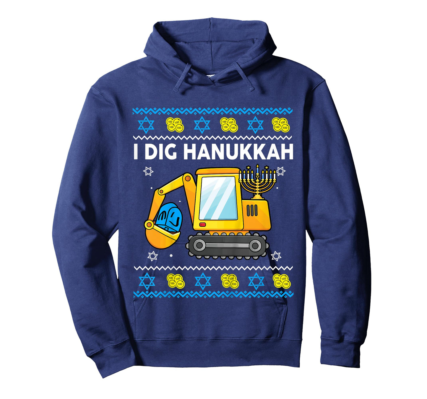 Kids I Dig Hanukkah-Shirt Happy Chanukah Funny Jewish Boy Toddler T-Shirt
