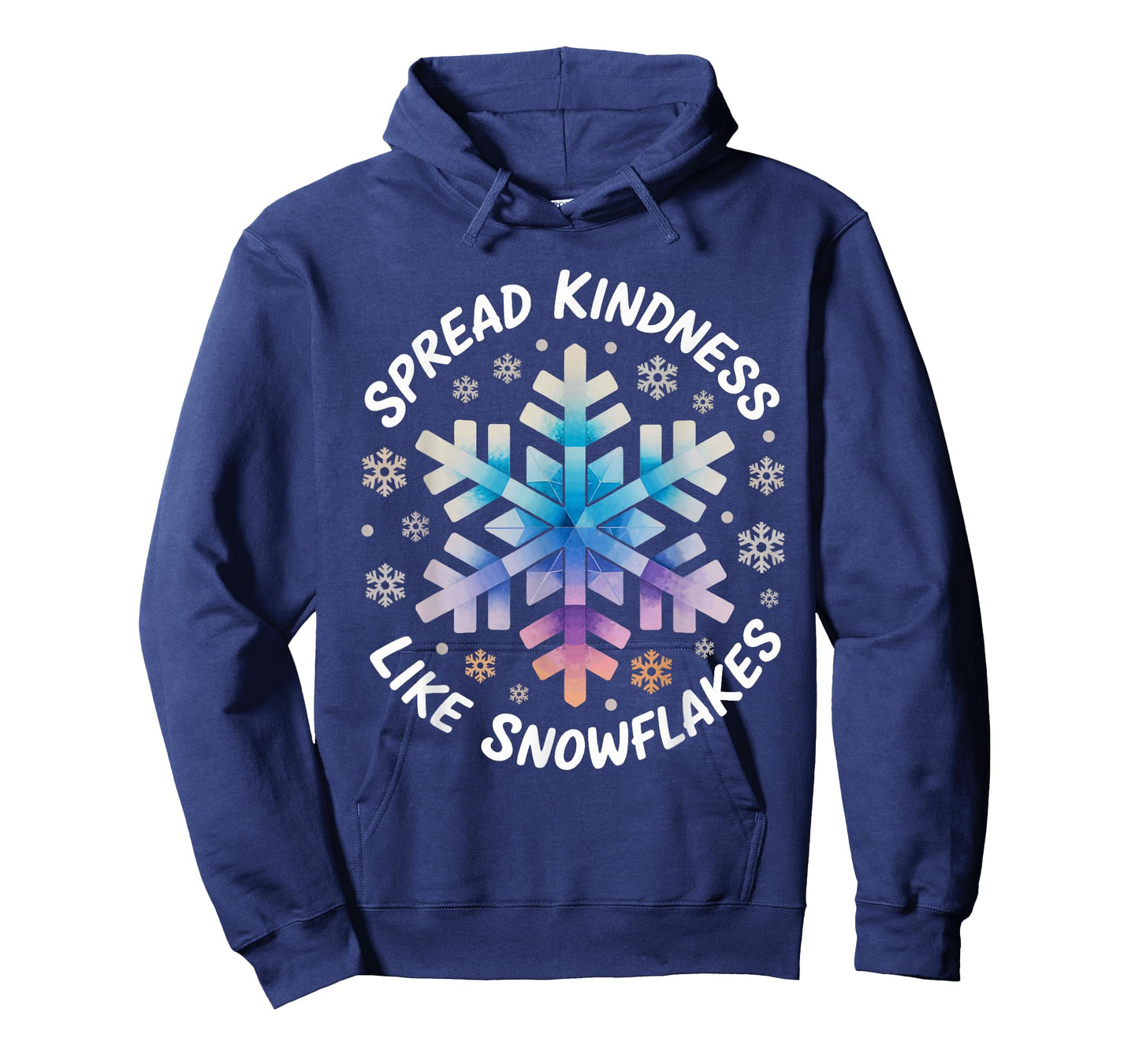 Christmas Snowflake Spread Kindness Like Snowflakes Winter T-Shirt