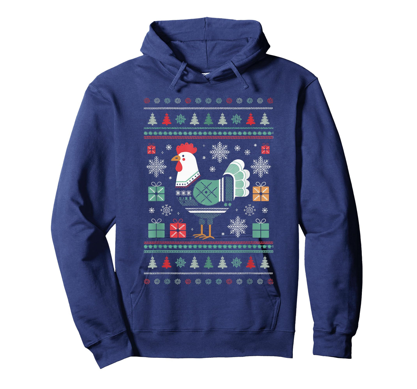 Chicken Ugly Christmas T-Shirt