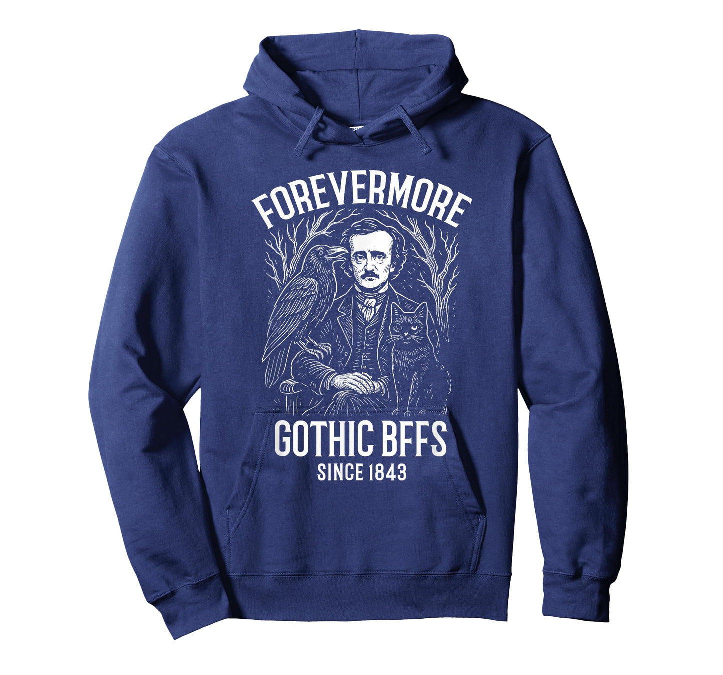 Edgar Allan Poe Forevermore Gothic BFFs T-Shirt