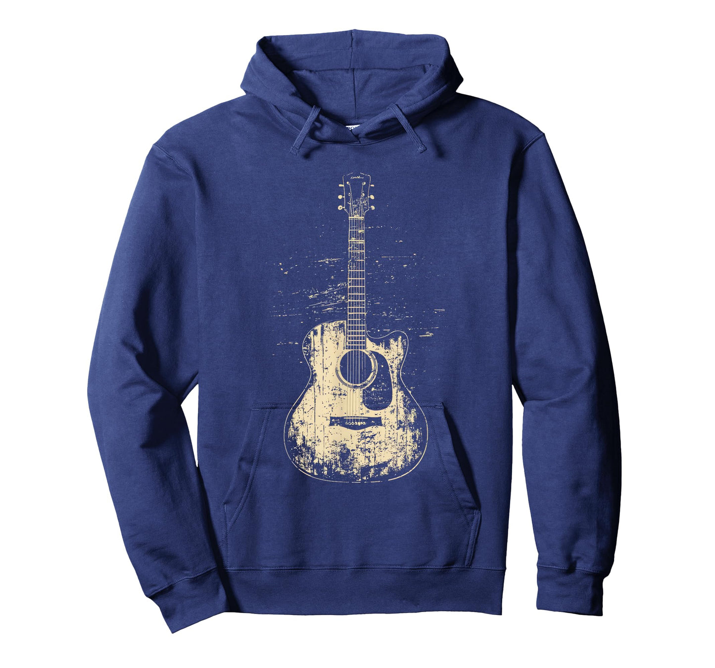 Acoustic Guitar Player Vintage Rock Graphic T-Shirt
