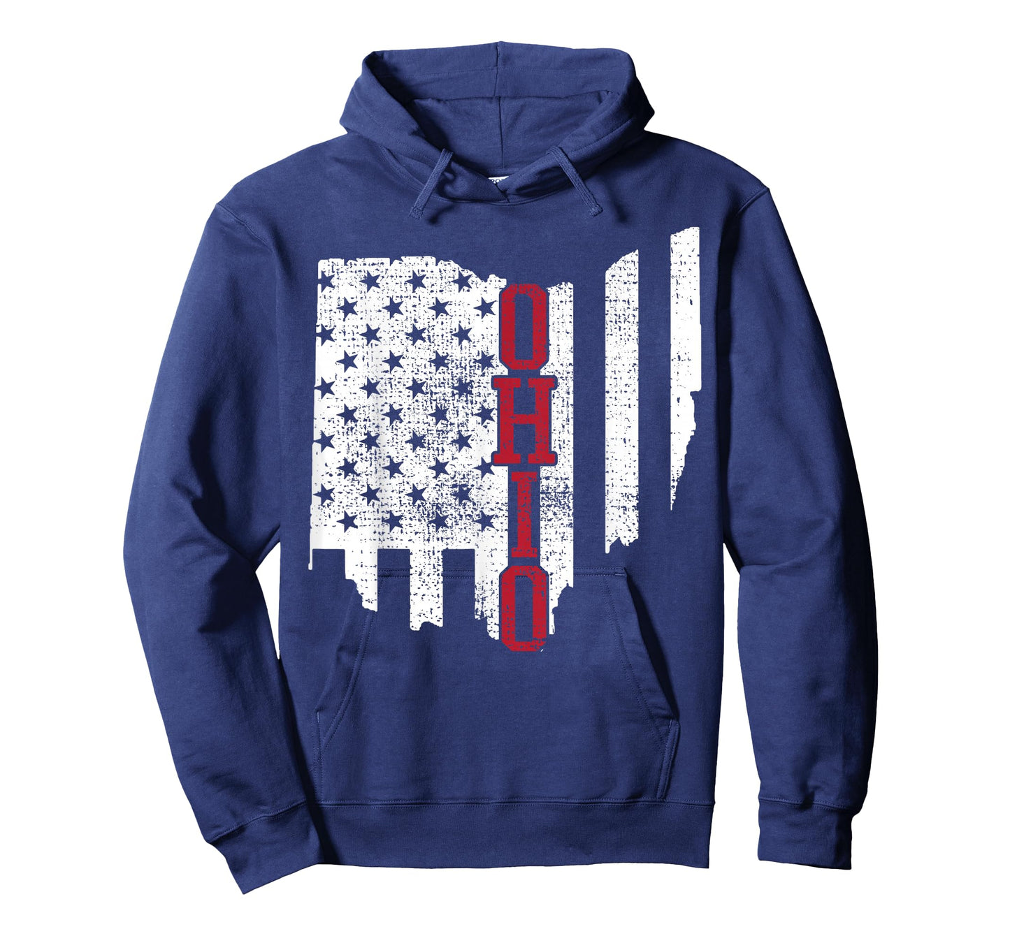 4th of July Ohio USA US Flag States Vintage T-Shirt
