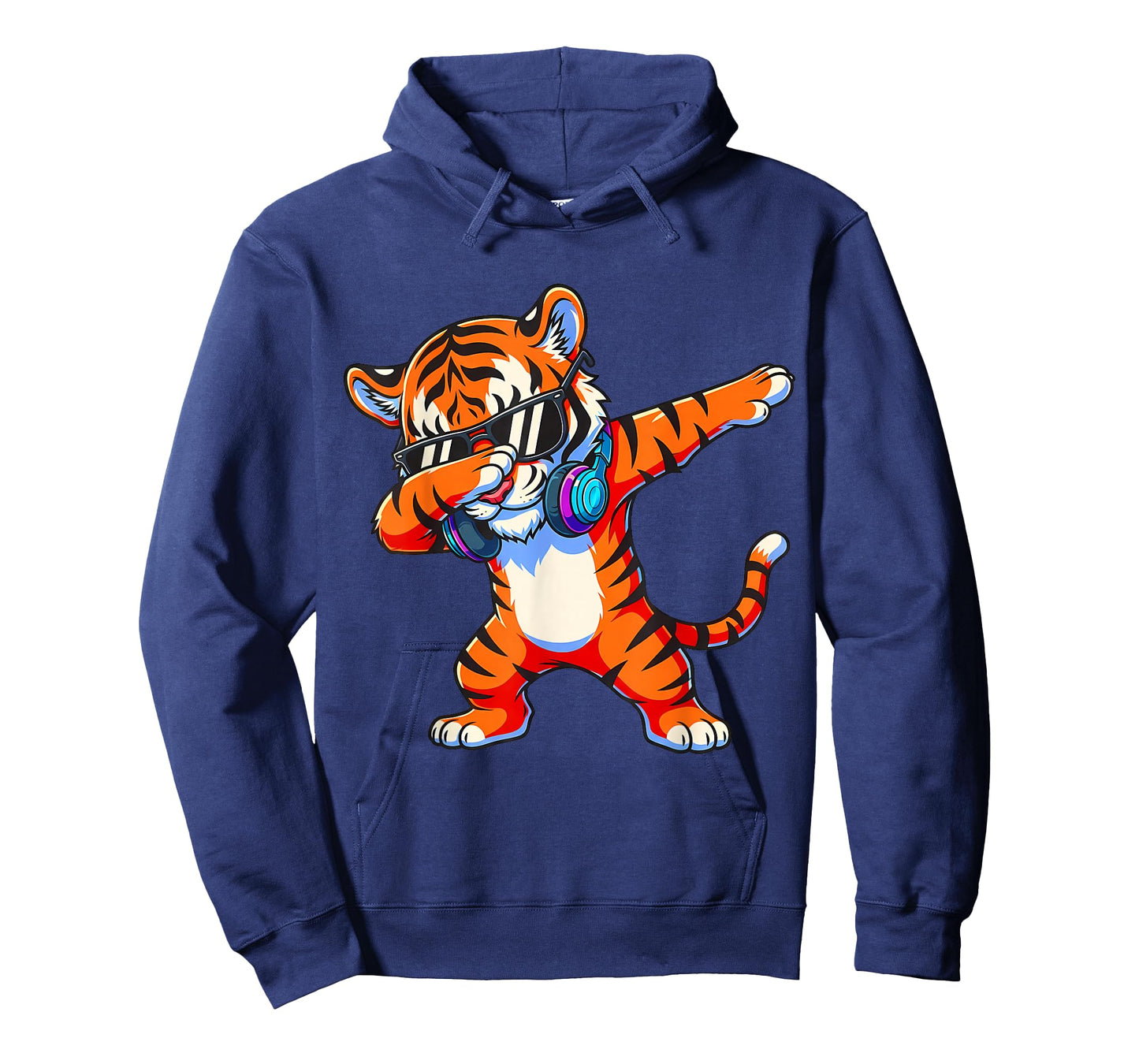 Funny Dabbing Tiger Kids Toddler Boys Girls Animal Lover T-Shirt