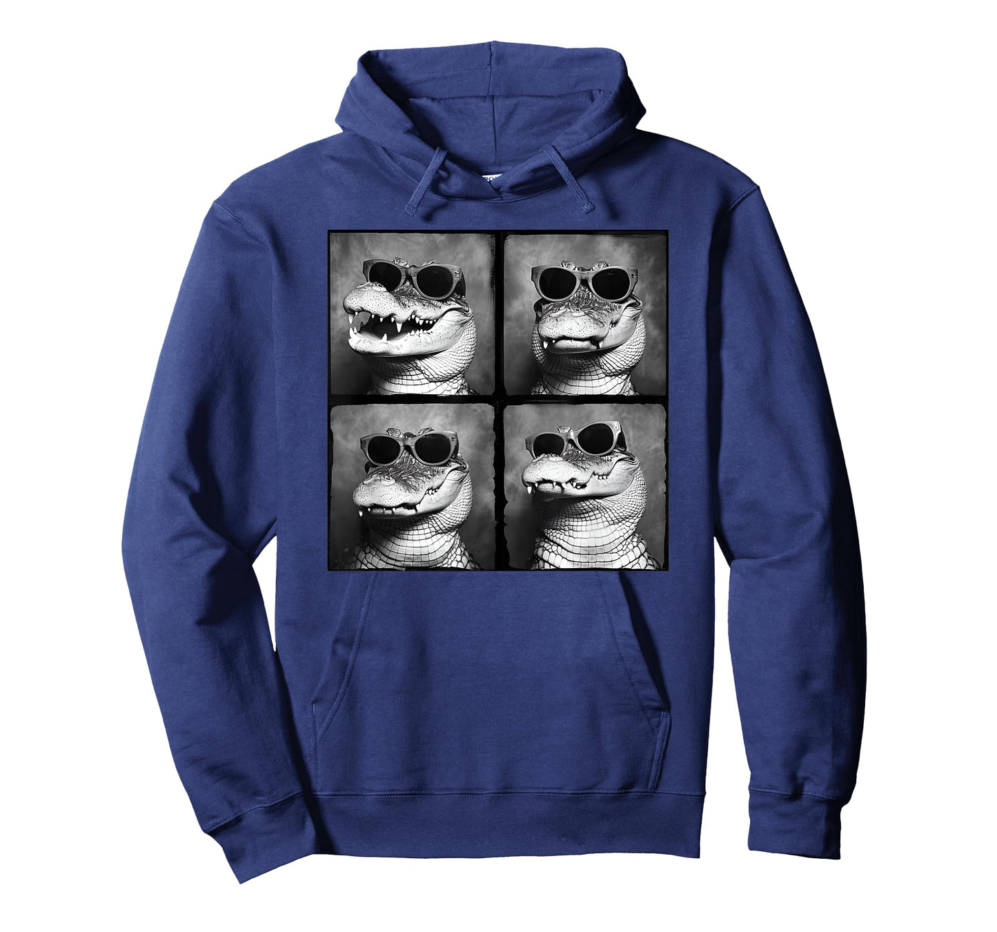 Funny Crocodile in Sunglasses Quirky Alligator Funny Gator T-Shirt