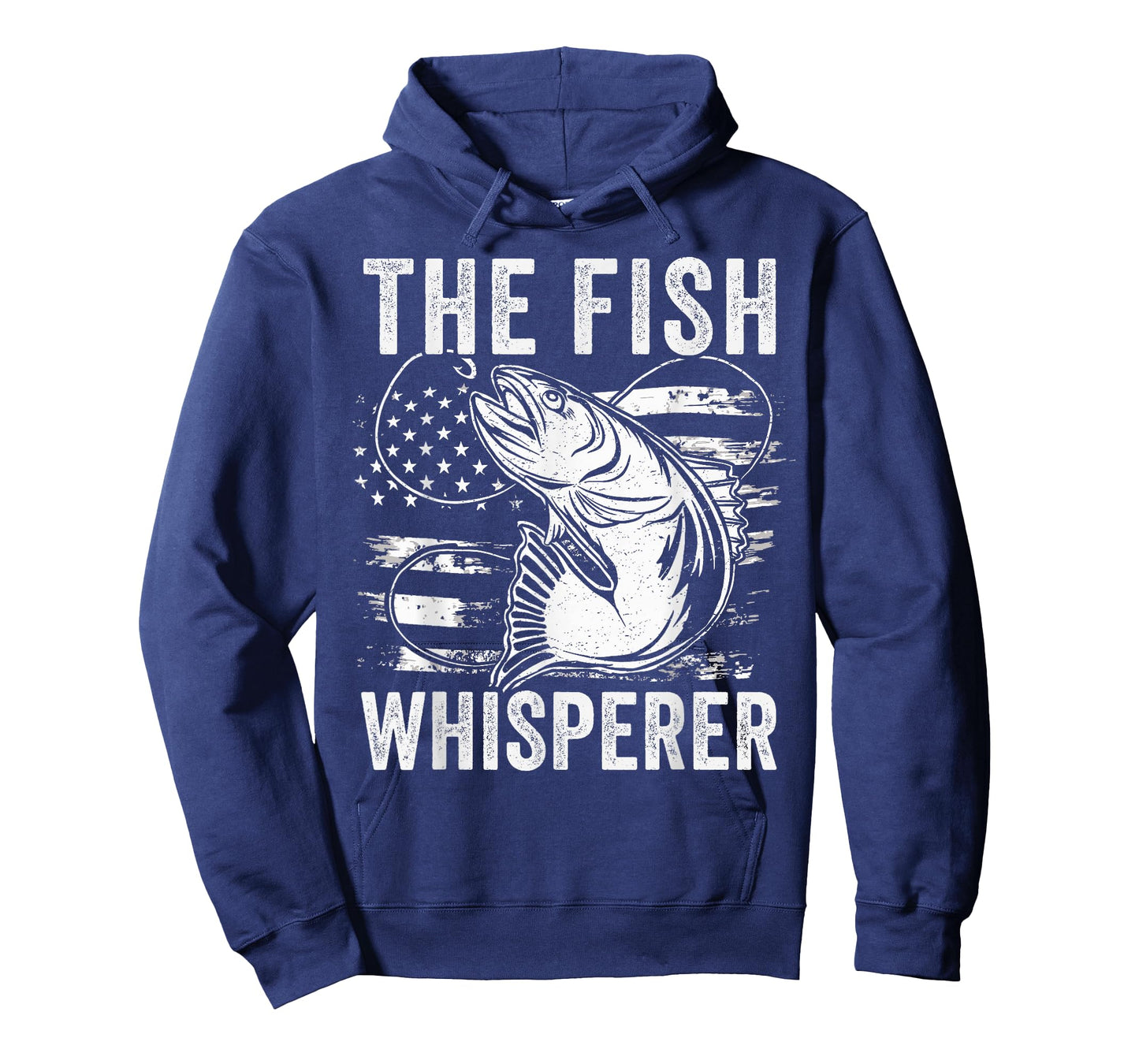 The Fish Whisperer US Flag Fishing T-Shirt