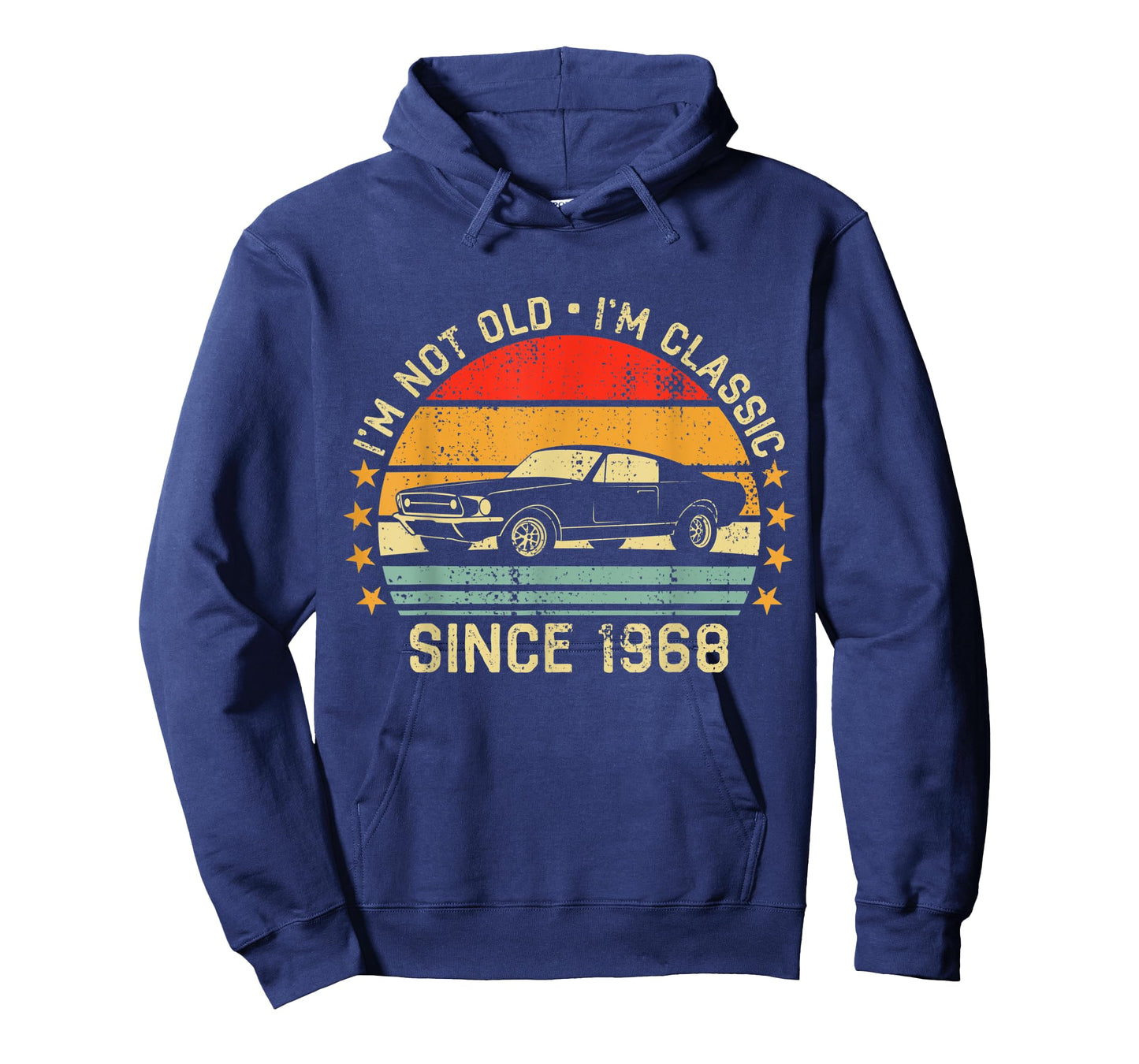 Cool Car Mens 53rd Birthday Gift For 53 year old Men & Women T-Shirt