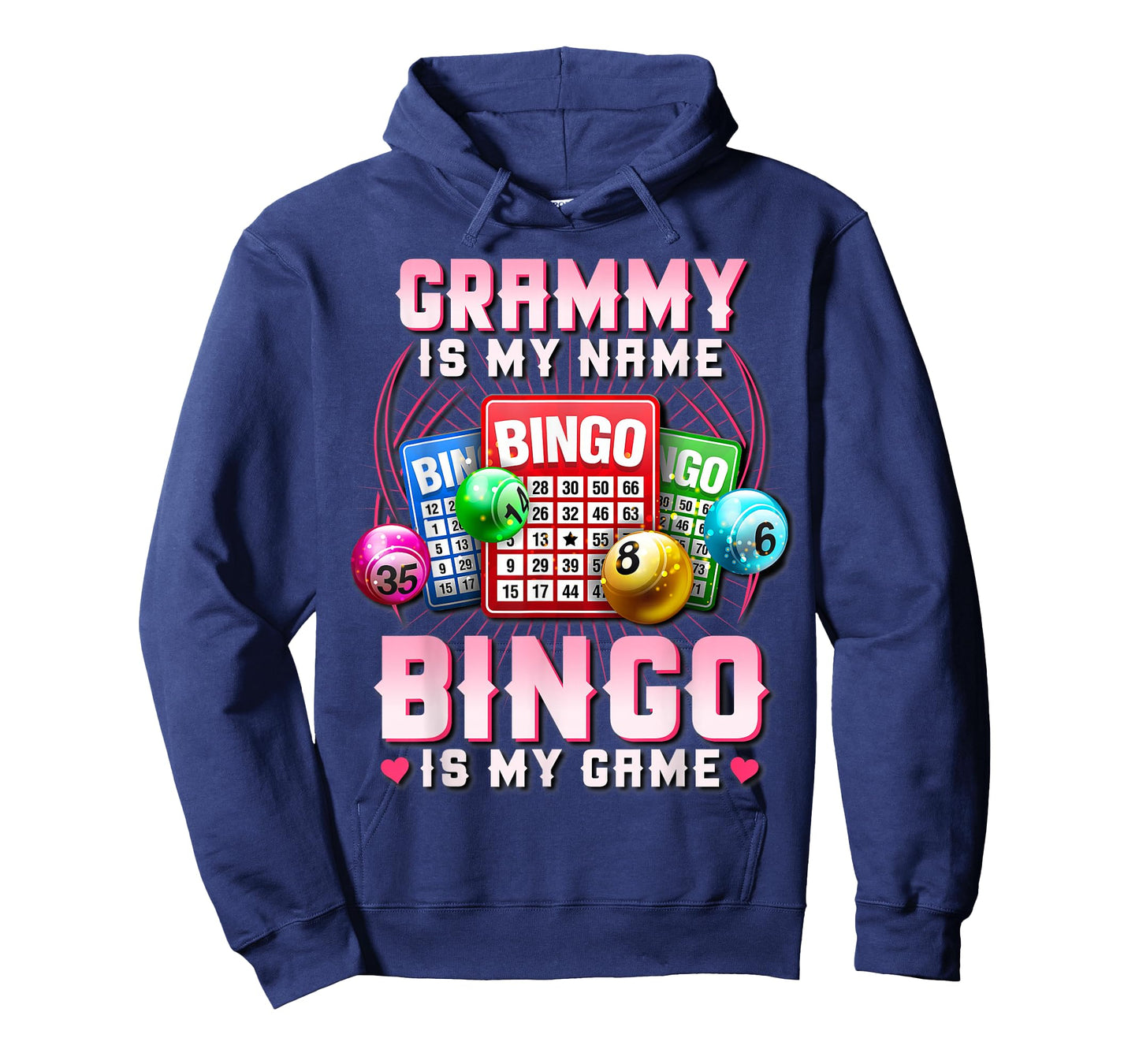 Bingo Player Grammy Is My Name Bingo Is My Game Xmas T-Shirt