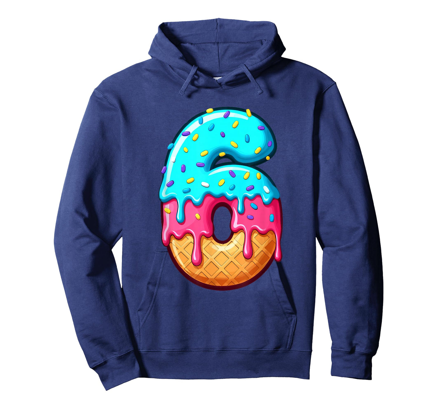 Funny 67 Number 6 Ice Cream Drip Meme Matching Group Costume T-Shirt