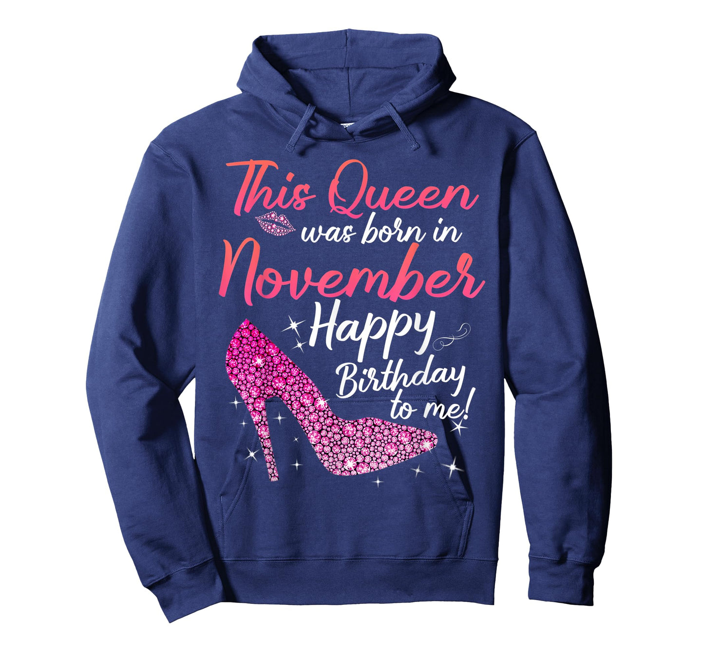 Black Queens Are Born In November Birthday Shirts for women T-Shirt