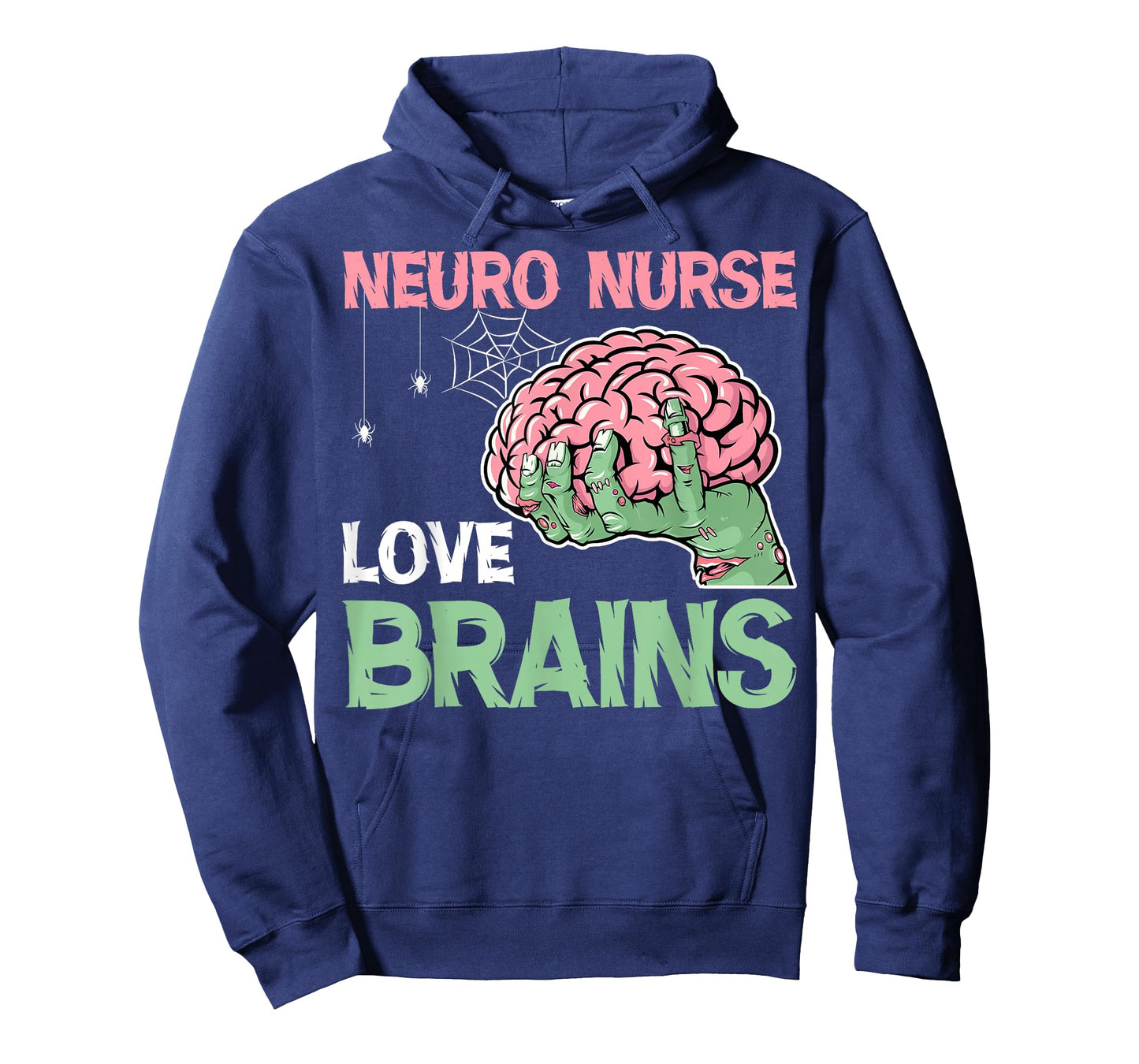 Neuro Nurses Love Brains Skeleton Neurology Spooky Halloween T-Shirt