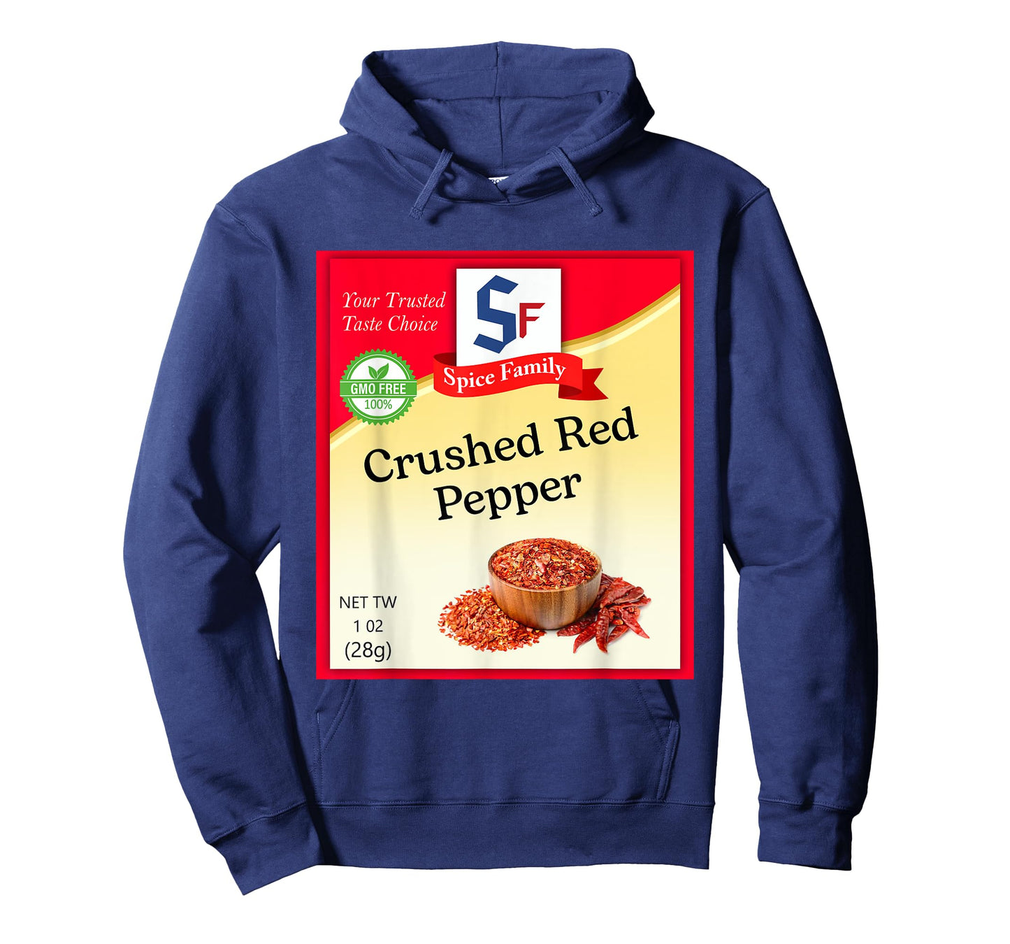 Crushed Red Pepper Condiment Costume Holiday Spice Costumes T-Shirt