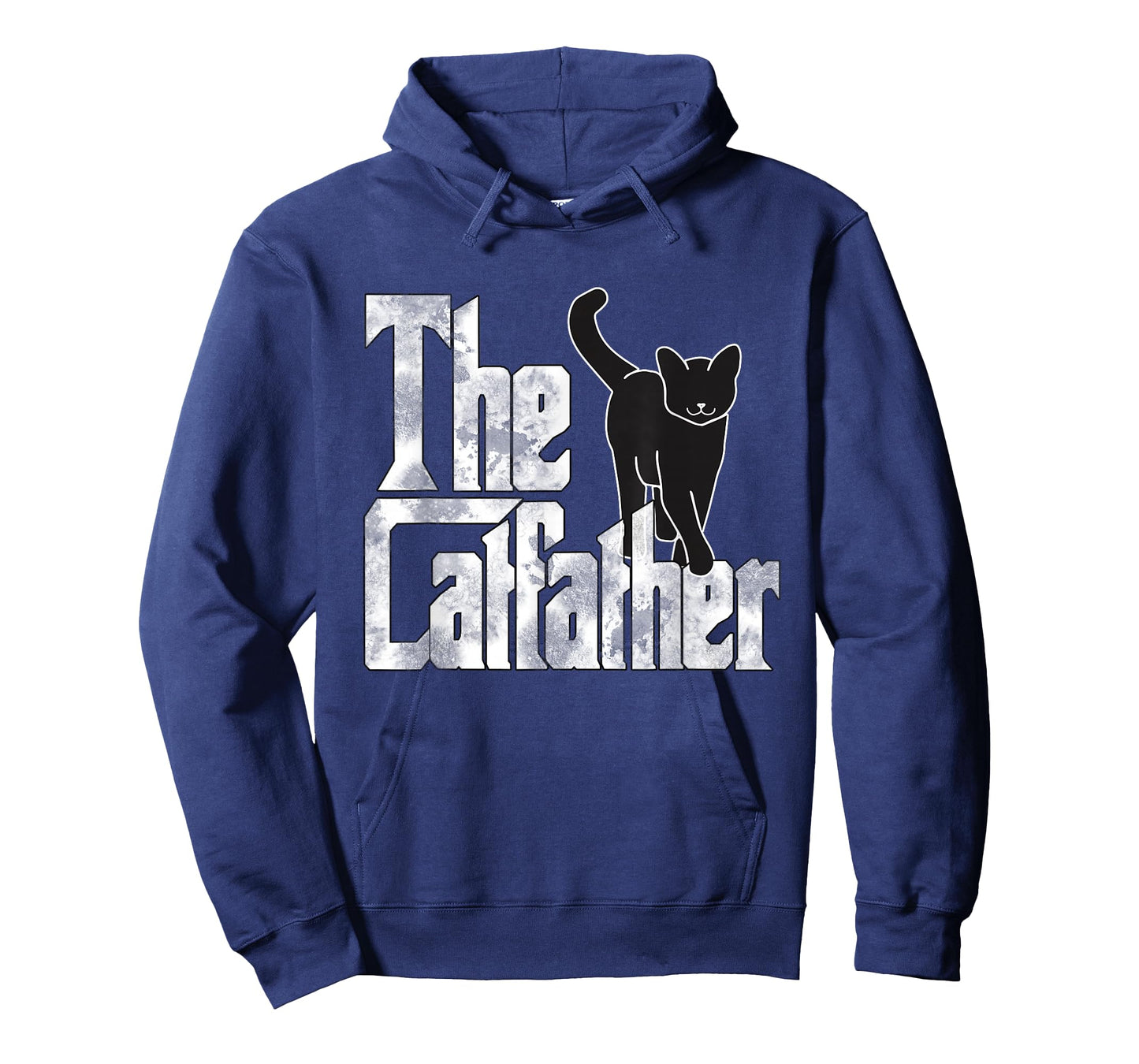 The Catfather Black Cat Father Mafia Whiskers Male Daddy T-Shirt