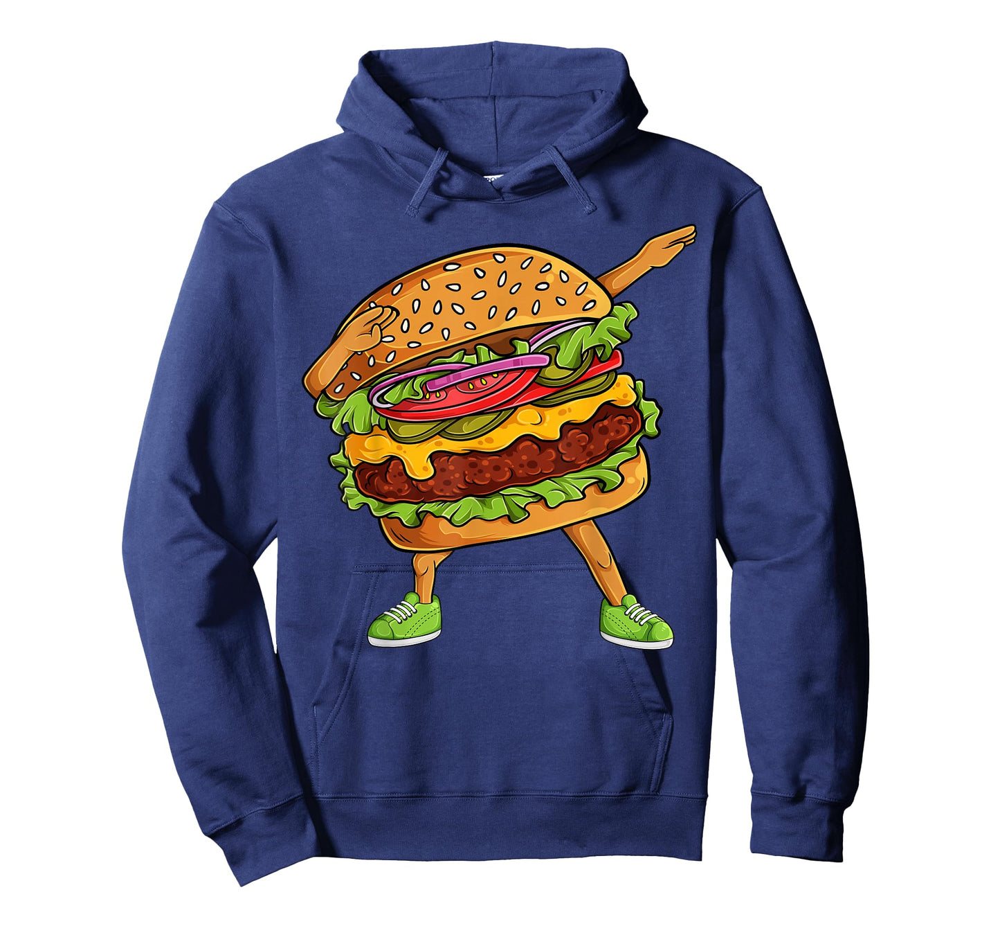 Funny Cheeseburger Food Dab Hamburger Burger Boys Girls Kids T-Shirt