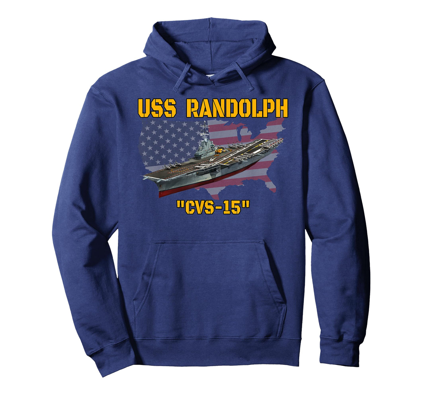 Aircraft Carrier USS Randolph CVS-15 Veteran Day Fathers Day T-Shirt