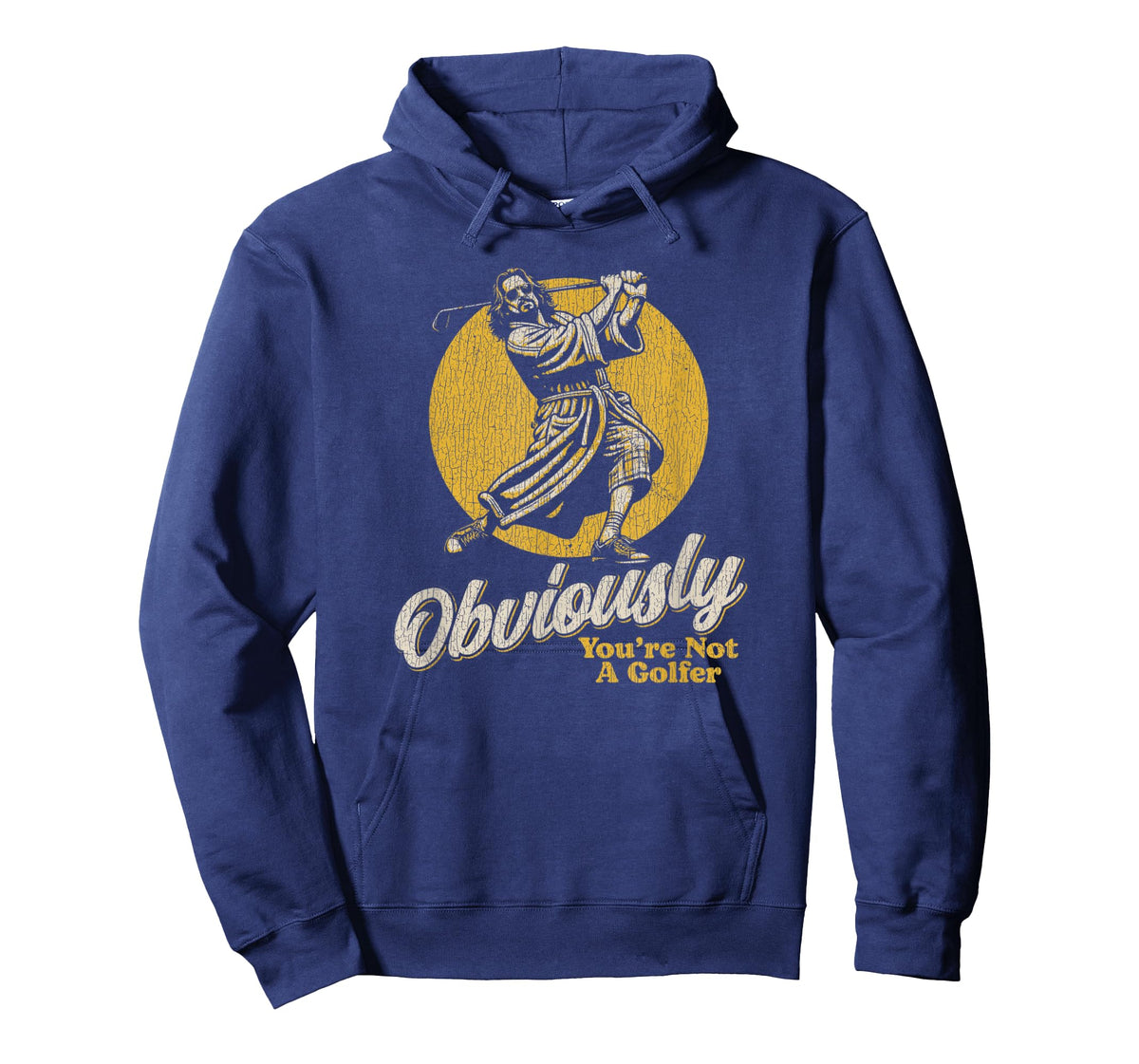 Obviously You're Not A Golfer Funny Dude Retro T-Shirt