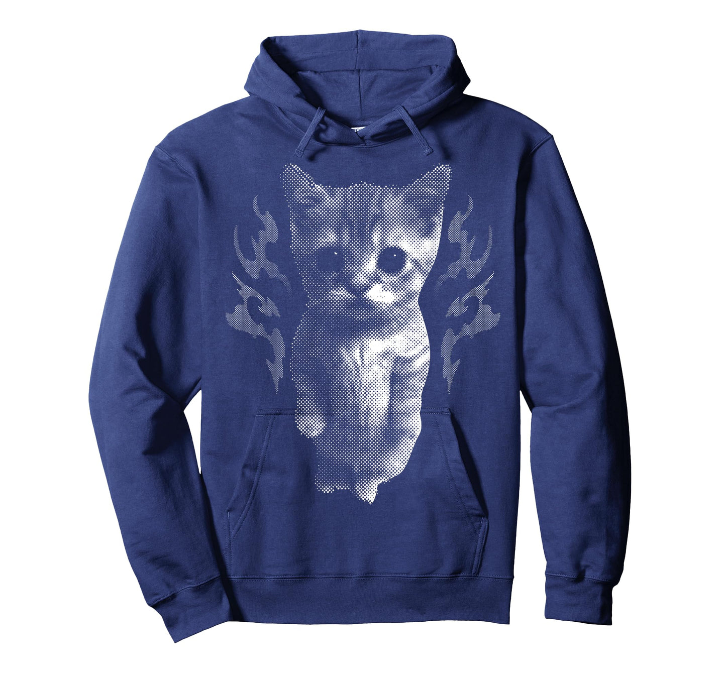 Funny Y2k Retro Cat Silly Vintage Kitten Meme Cat Lover T-Shirt