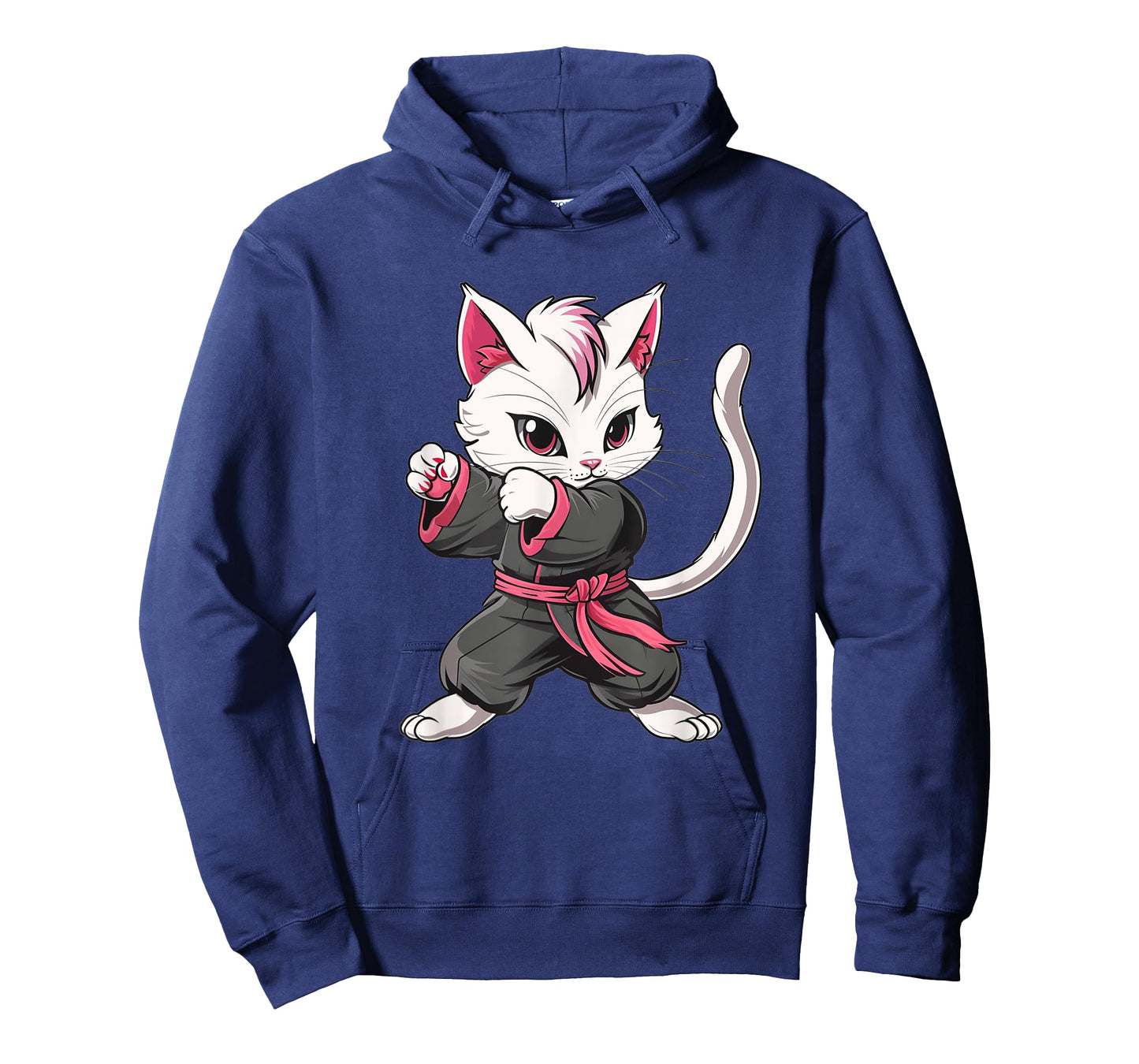 Karate Taekwondo Funny Cat Jiu Jitsu Women Girls MMA T-Shirt