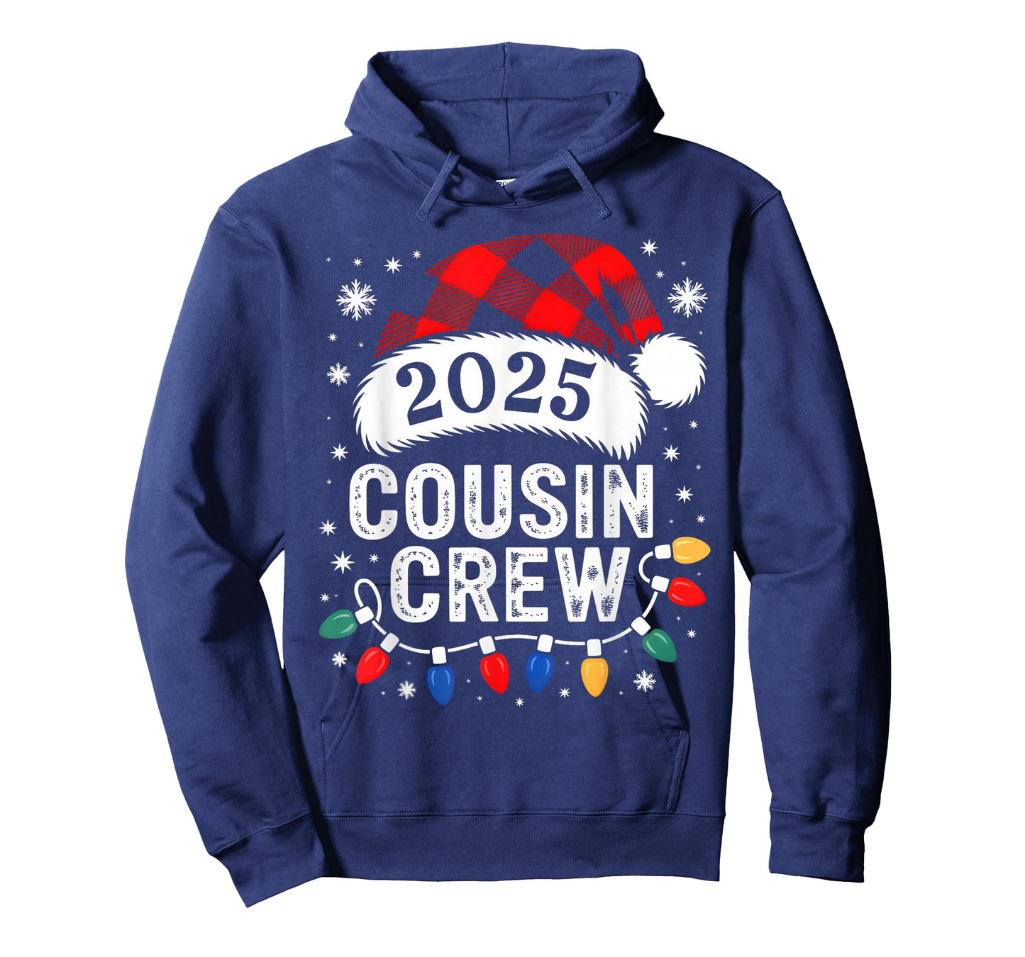 Christmas Cousin Crew 2025 Matching Xmas Family Pajama Pjs T-Shirt