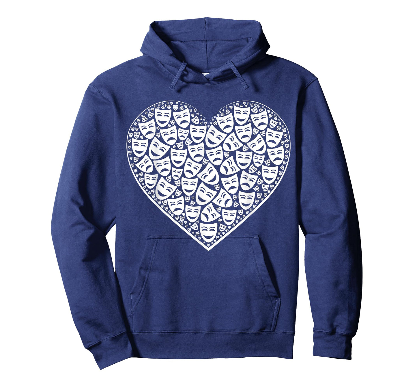 Drama Theatre Nerd Mask Lover Heart Theater Actress Gifts T-Shirt