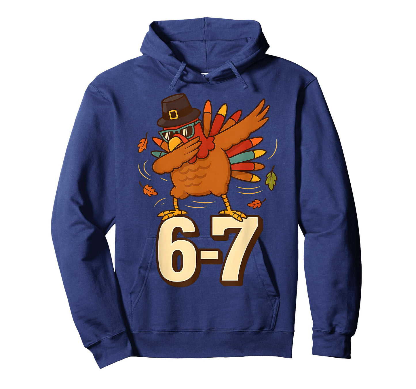 Funny 67 Thanksgiving Turkey Dabbing Six Seven Meme Boys T-Shirt