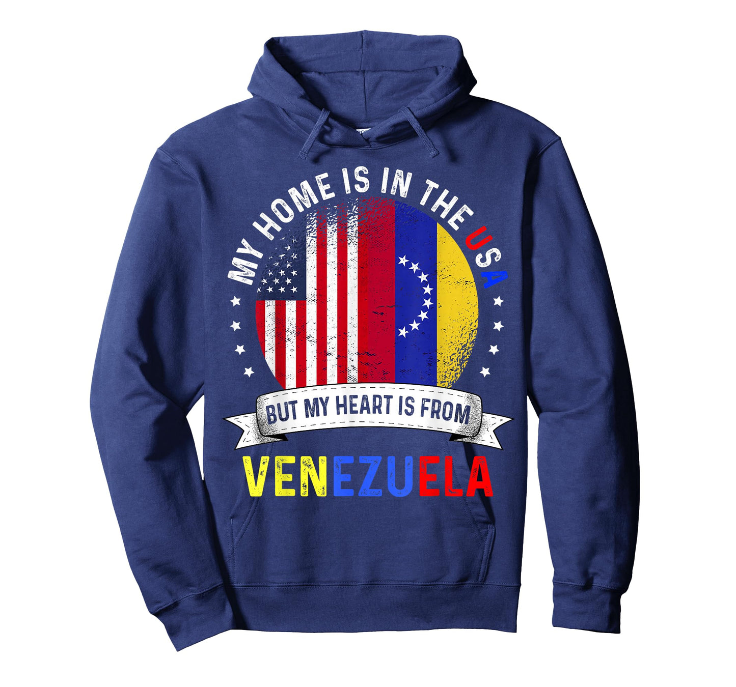 Venezuelan American Patriot Heart is from Venezuela Flag T-Shirt
