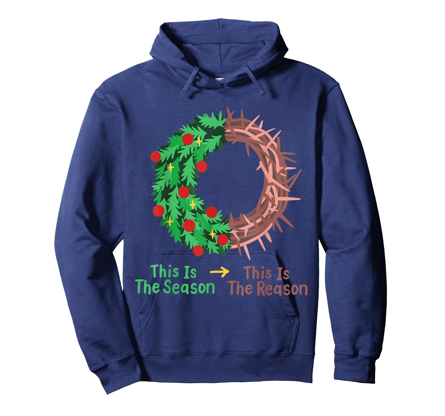 Christian Christmas Jesus This is The Season The Reason T-Shirt