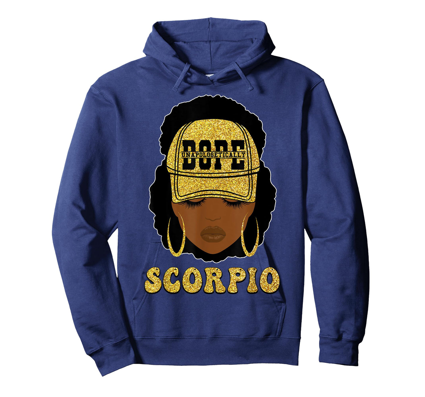 Unapologetically Dope Scorpio Queen Black Women Zodiac T-Shirt