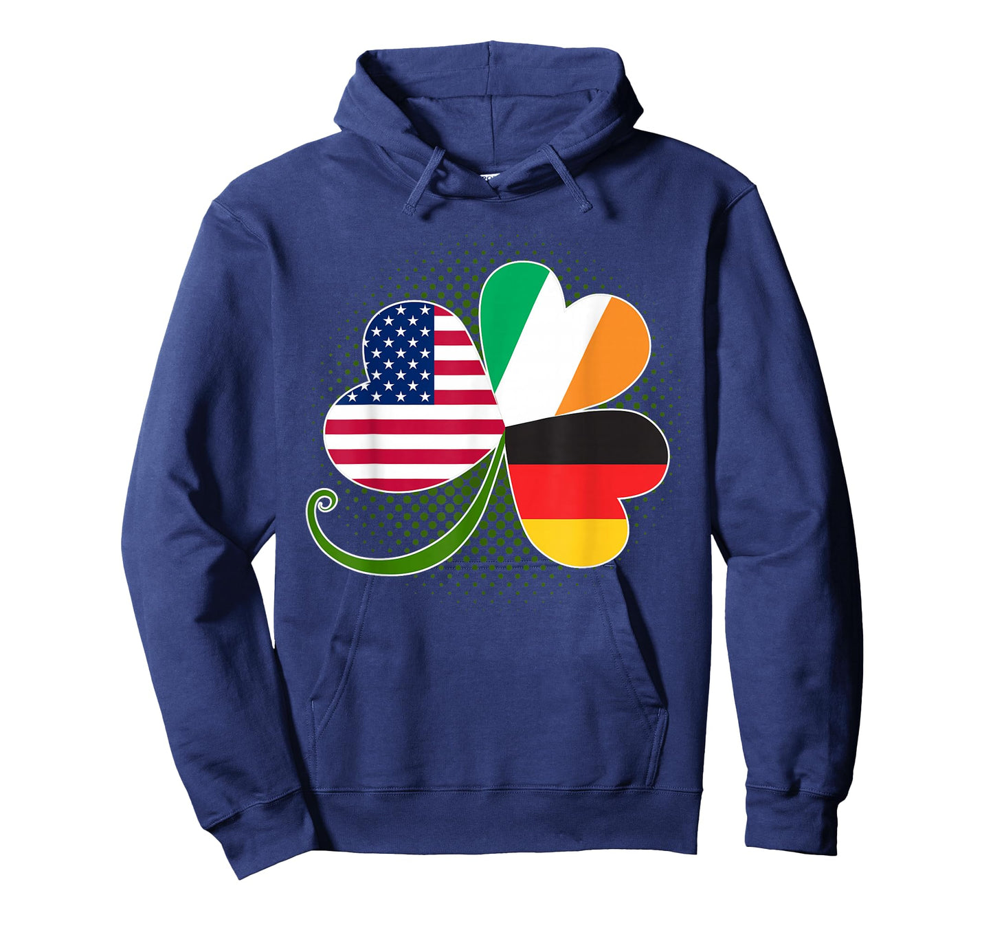 American German and Irish Roots DNA T-Shirt