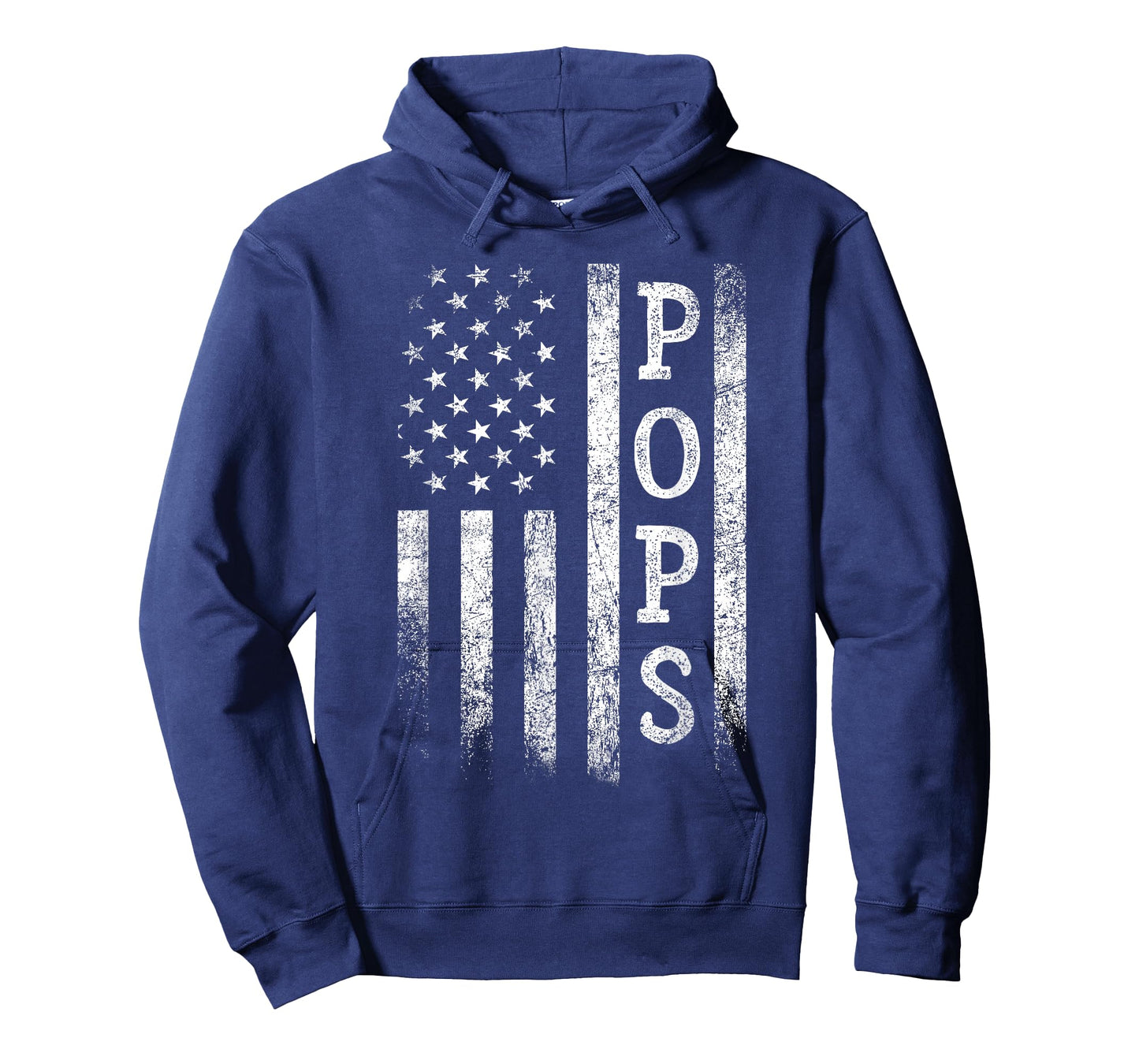 Pops American Flag Pops Gifts Patriotic Father's Day T-Shirt