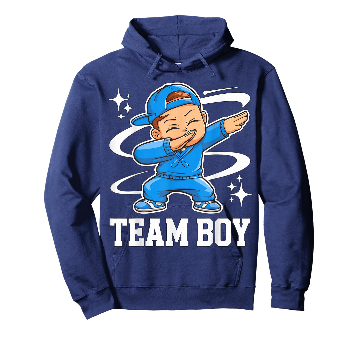 Team Boy Gender Reveal Party Baby Announcement T-Shirt