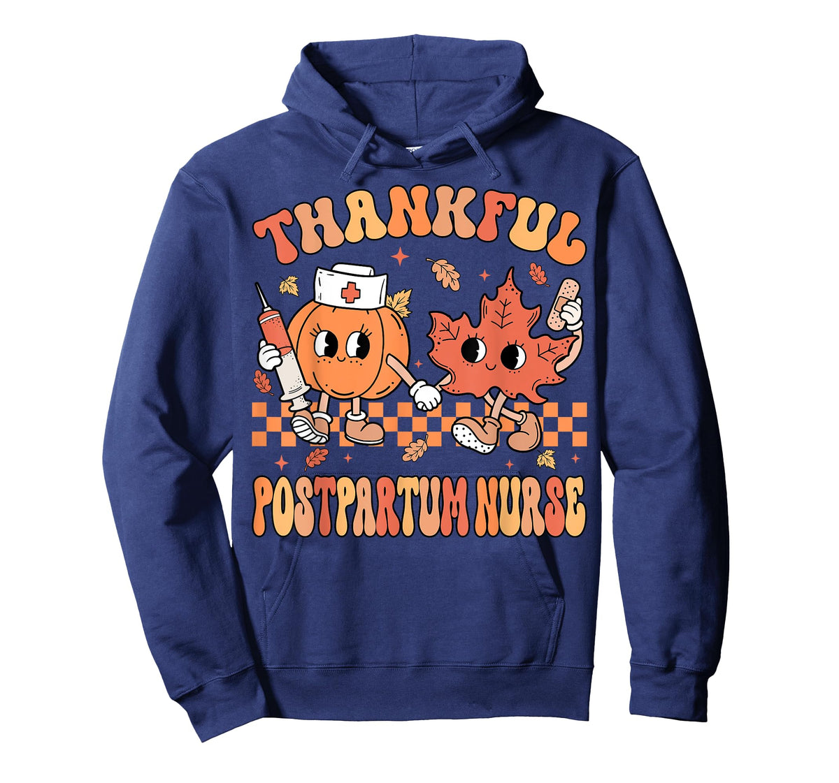 Thankful Postpartum Nurse Thanksgiving Mother Baby Fall T-Shirt