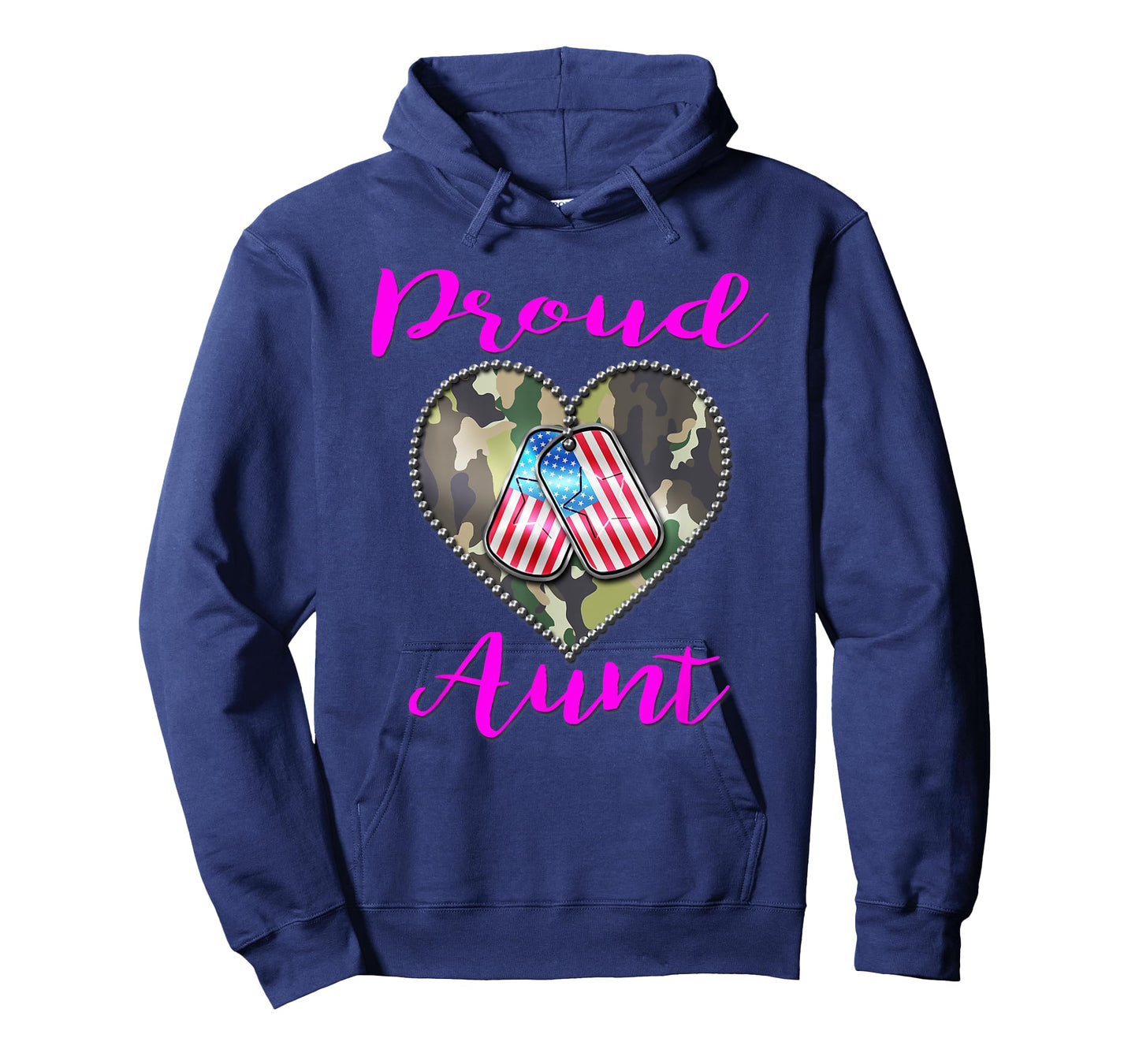 Proud Military Aunt Shirt - US Soldier's Auntie Gift Tee