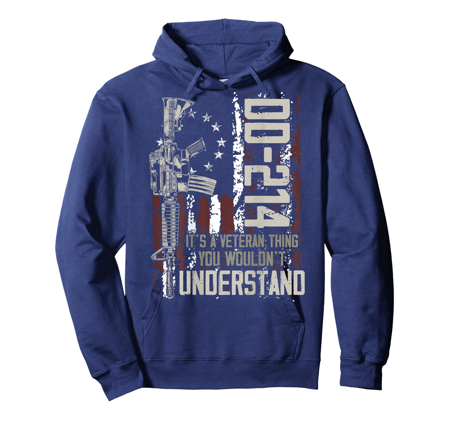 DD-214 It's A Veteran Thing You Wouldn't Understand on back T-Shirt