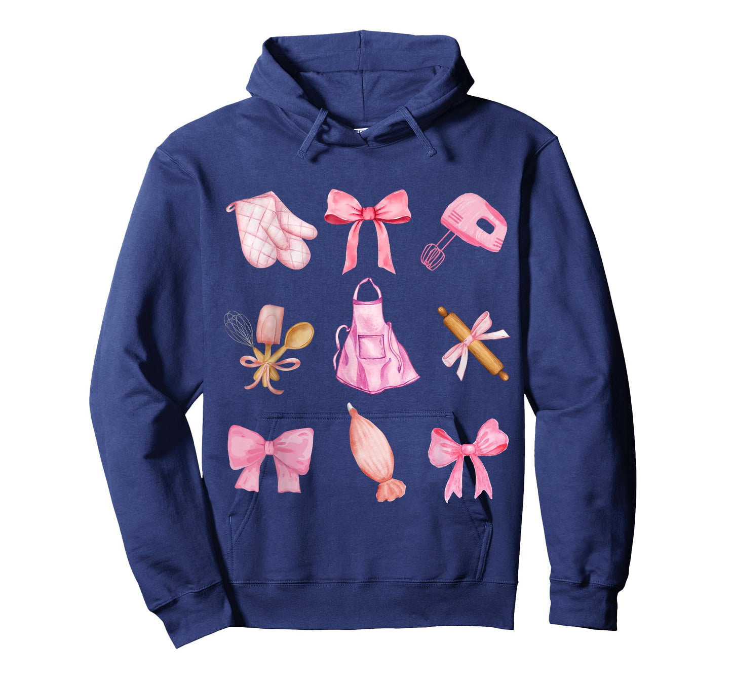 Cute Baking Pink Bow Y2k aesthetic Pink Coquette Girly Baker T-Shirt
