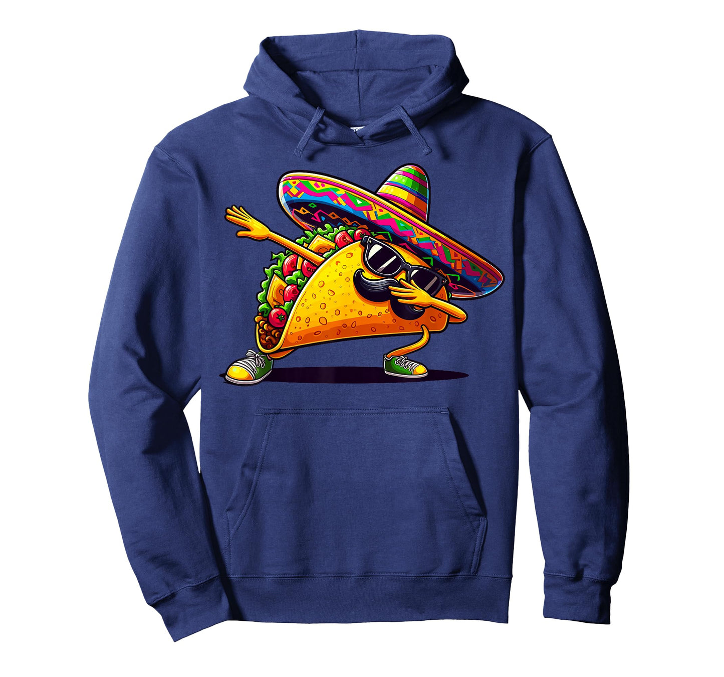 Dabbing Taco Cinco de Mayo - Funny Mexican Food Dab T-Shirt