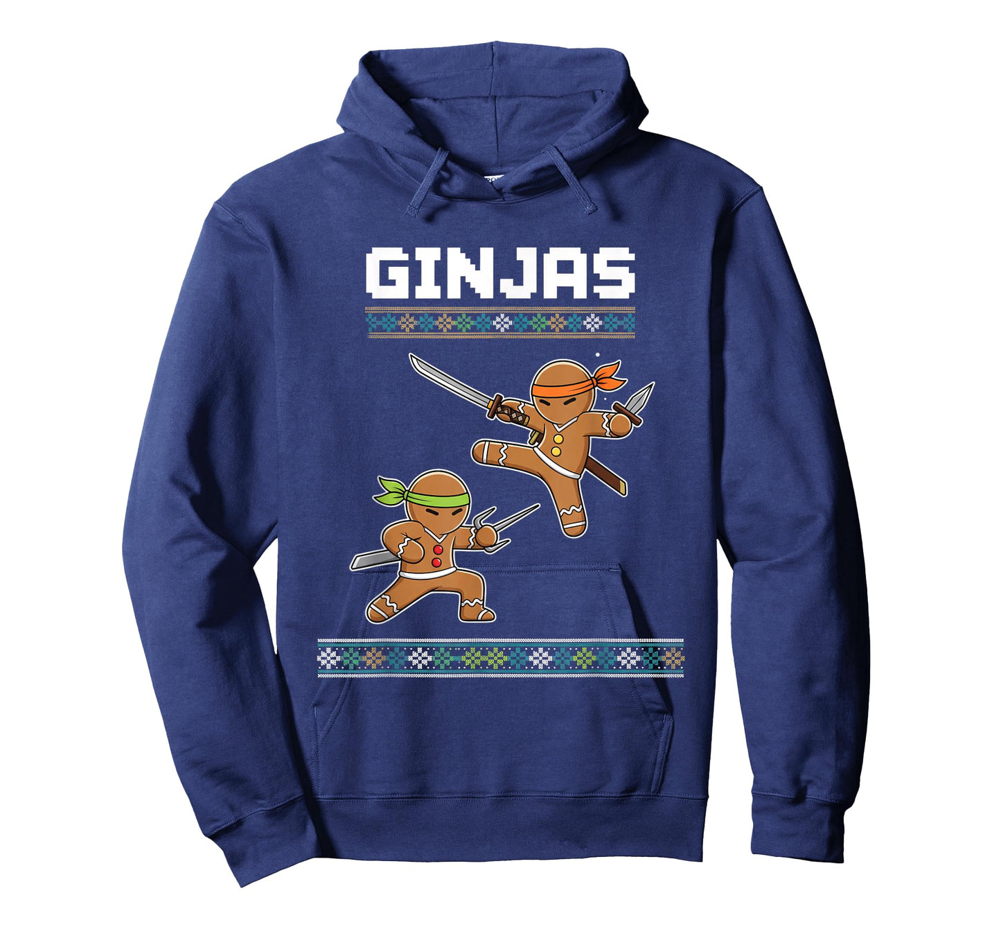 Christmas Ginjas Gingerbread Ninjas - Funny Ninjabread T-Shirt